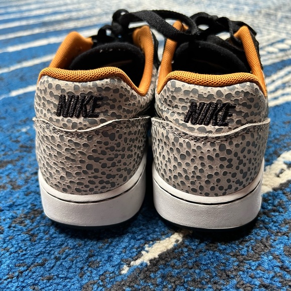 Nike SB GTS Return Safari Premium Cobblestone Black Monarch Sneakers - Picture 2 of 6